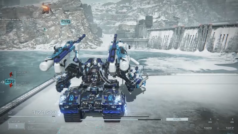 Attack the Dam Complex Mission Armored Core 6