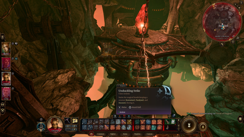 Giant red gem in Baldur's Gate 3