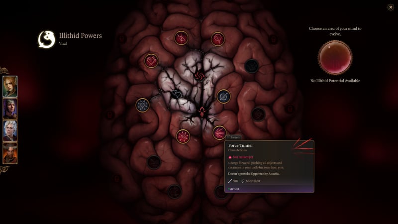 tadpole skill tree Baldur's Gate 3