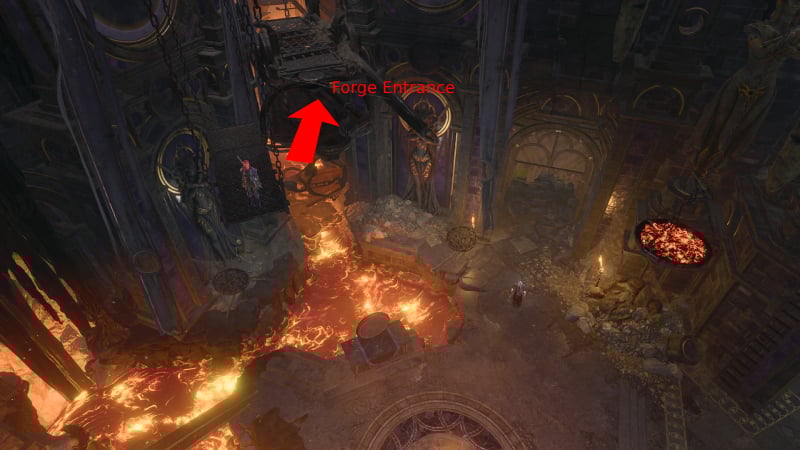 Adamantine Forge Entrance