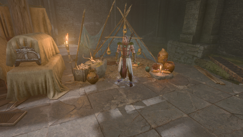 The player's camp in BG3