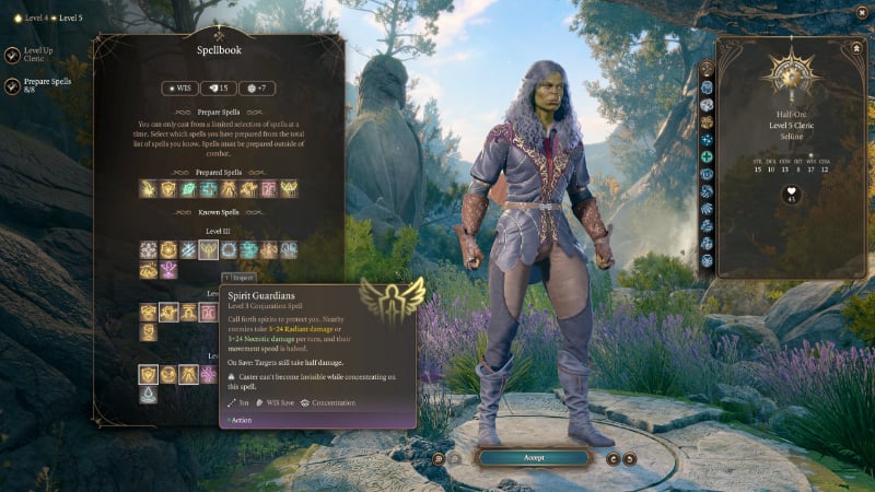 Spirit Guardians in Baldur's Gate 3