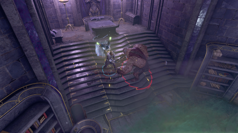 An enemy mage casts a spell in Baldur's Gate 3