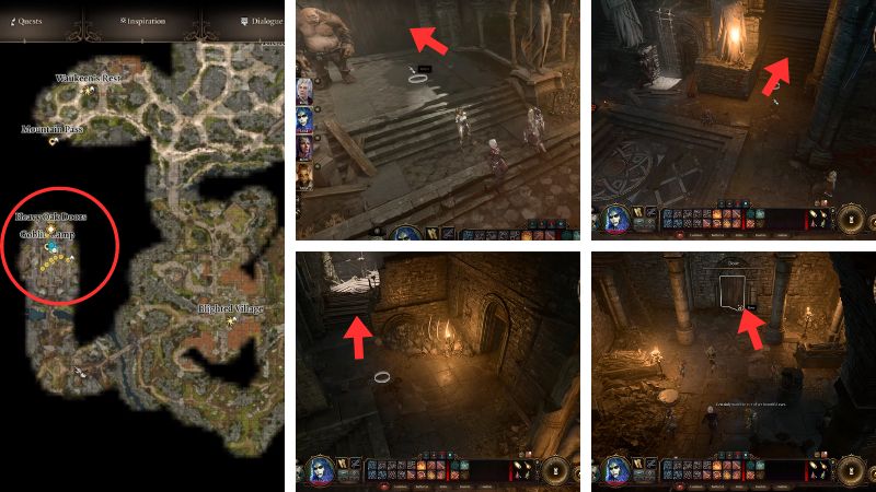baldur's gate 3 find halsin