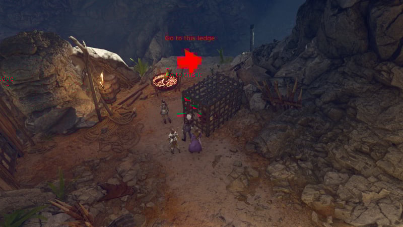 Makeshift Prison Ledges