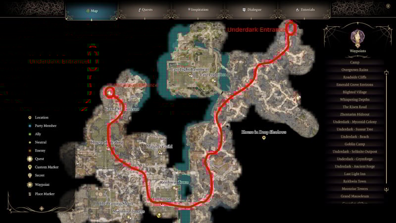 Baldur's Gate 3 Mausoleum