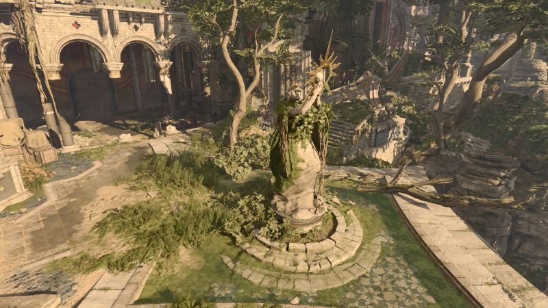 Monastery statue in Baldur's Gate 3