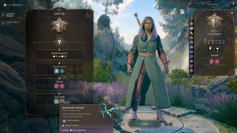 Speak with Animals in BG3