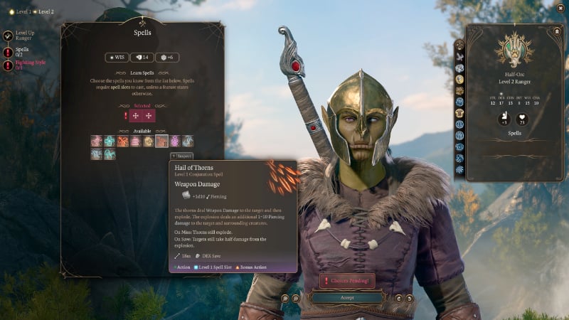 Hail of Thorns in BG3