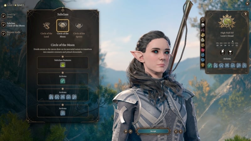 Baldur’s Gate Druid Build Best Subclass