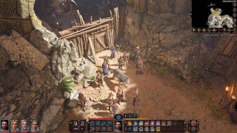 Baldur’s Gate Rolan Leave Druid Grove