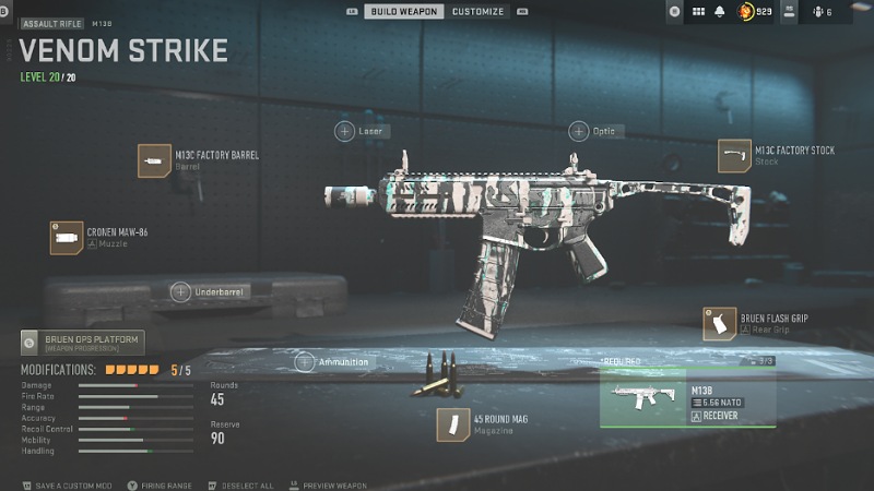 M13C Loadout MW2 and Warzone 2