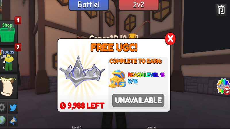 Blox Royale White Nebula Crown