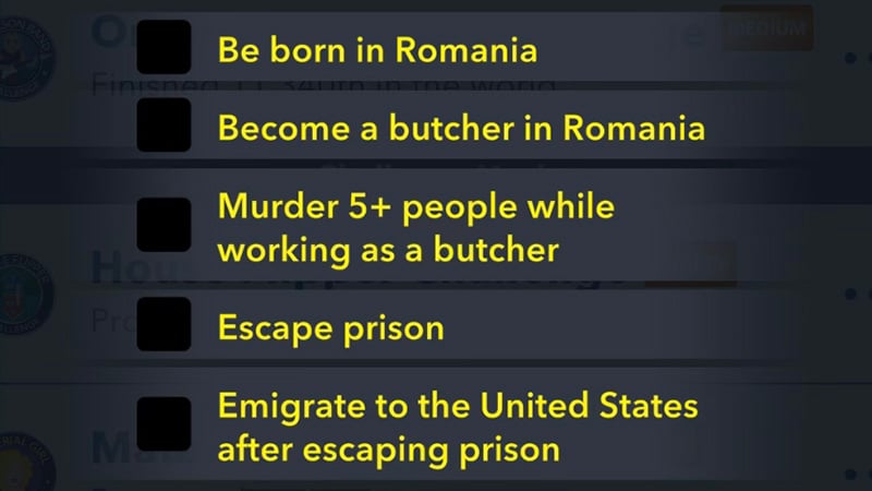 The Butcher Challenge Tasks in BitLife