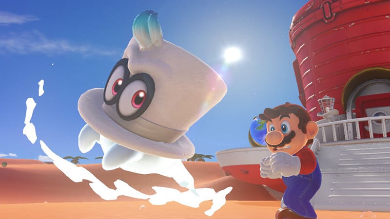 Cappy is sadly a forgettable video game side-kick.