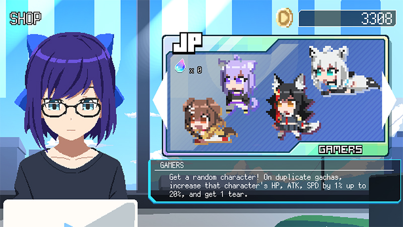 Character Gacha in Holocure