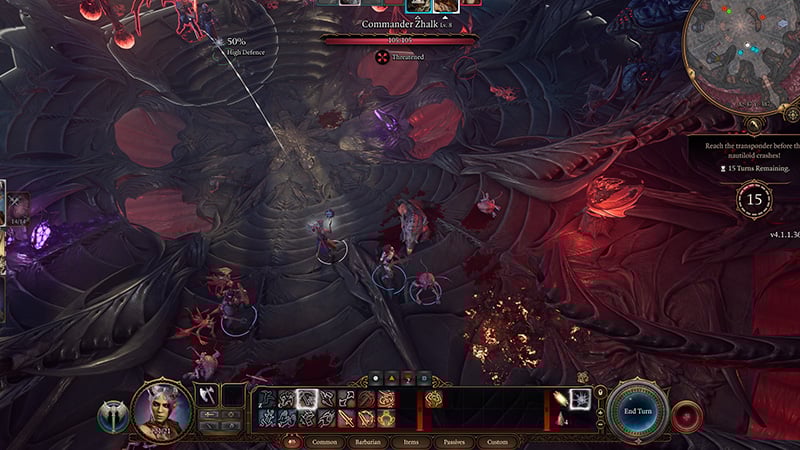 Beat Commander Zhalk in Baldur's Gate 3