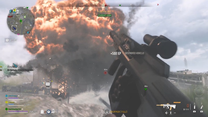 Destroying Reinforcement Helicopters in DMZ