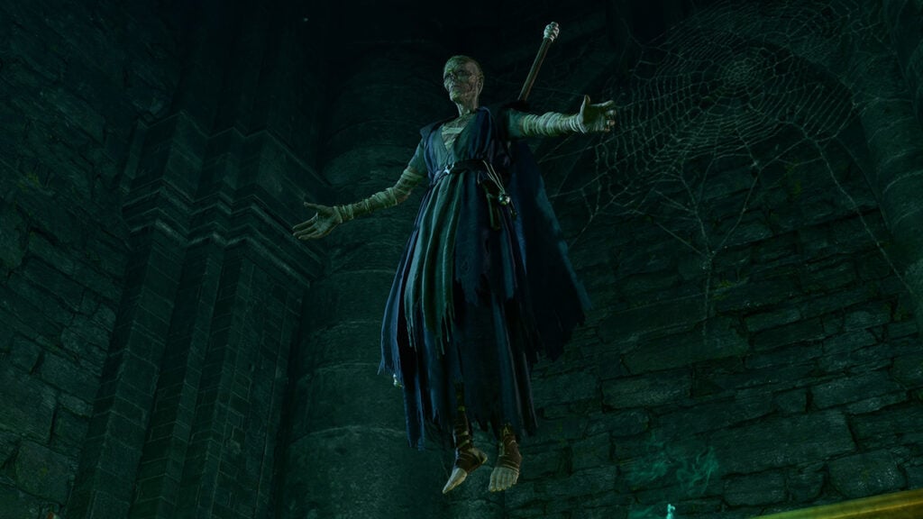 Dank Crypt Withers in the Overgrown Ruins