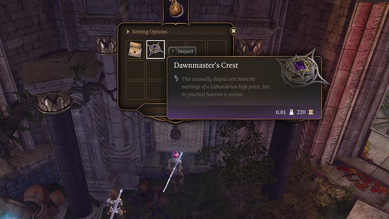 BG3 Dawnmaster's Crest