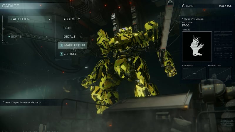 Emblem Armored Core 6