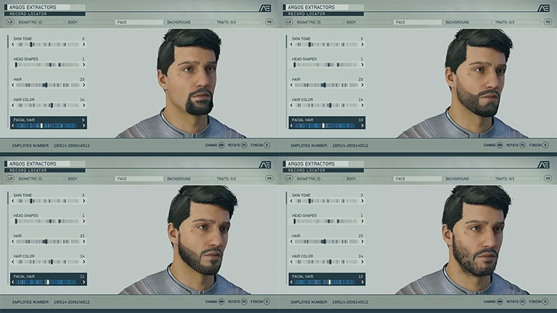 Starfield Facial Hair 9-12