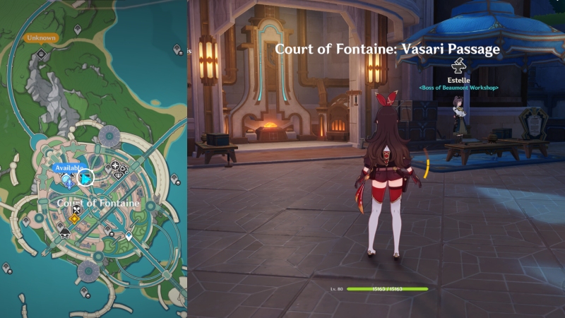 Fontaine Craftable Weapons Genshin Impact location