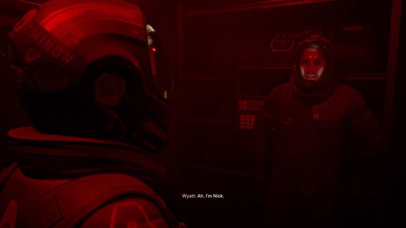 Fort Solis Wyatt & Jessica Interaction