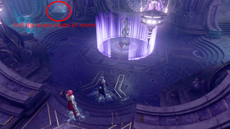 Gauntlet of Shar Levers