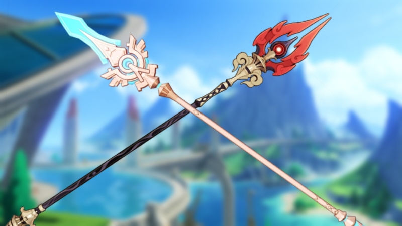 Genshin Impact Arlecchino Polearm