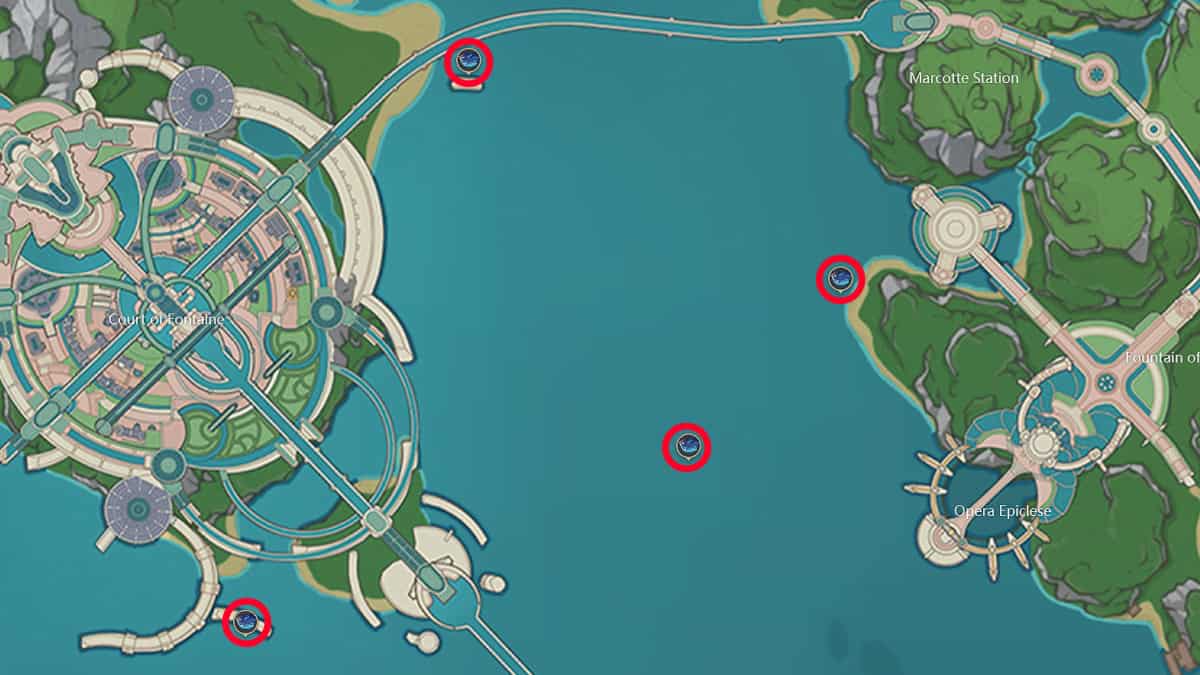 Streaming Axe Marlin locations.