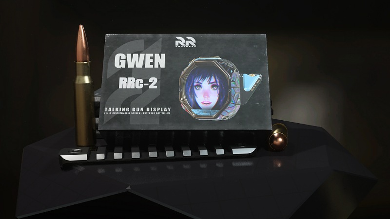 Gwen the talking gun screen - Season 5 Blackcell