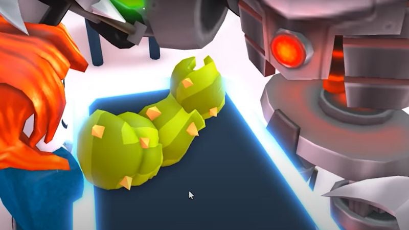 Knuckle Head in Arm Wrestle Simulator