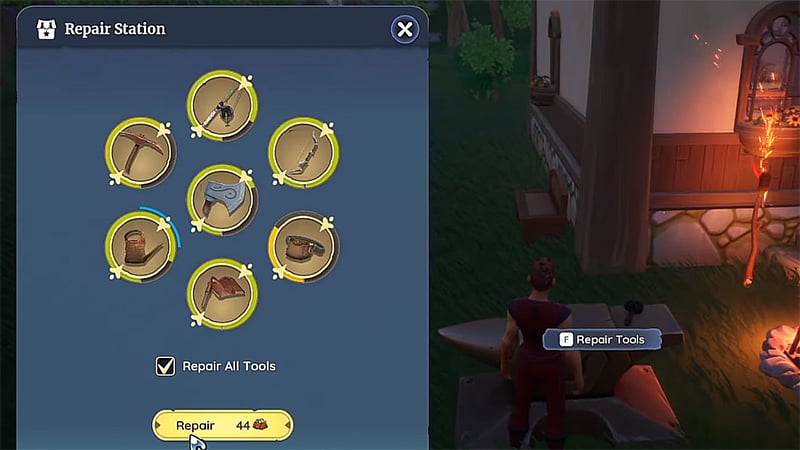 How To Repair Tools in Palia