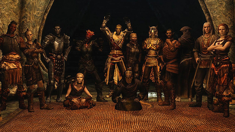 Interesting NPCs SE 3DNPC Skyrim Mod