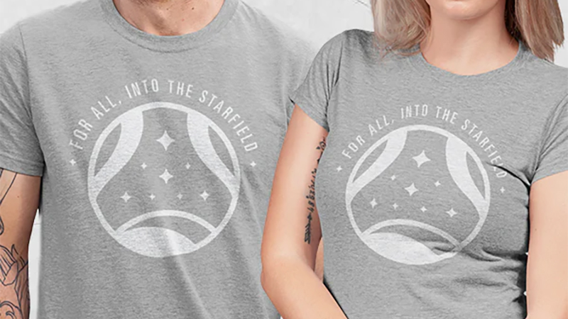 Into the Starfield Tee Merchandise