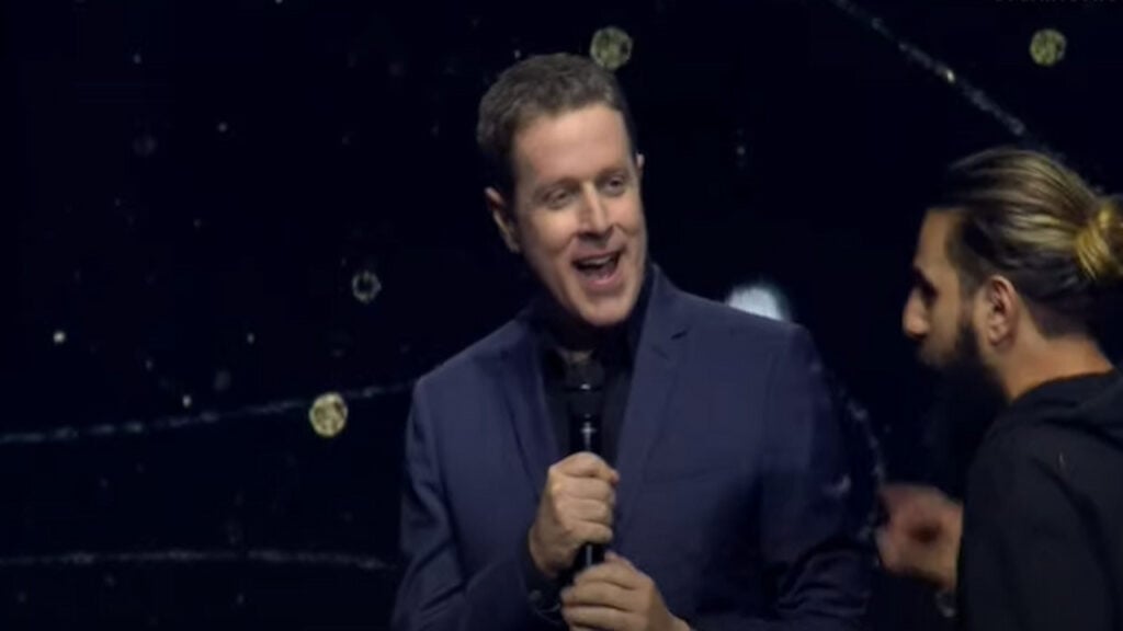Gamescom 2023 Opening Night Live Stage Was Bombed by Pranksters Gamescom 2023: Geoff Keighley Already Stage Bombed by Pranksters