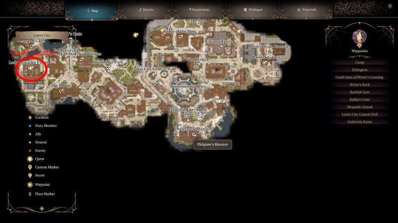 Lady Jannath's Estate Lower City