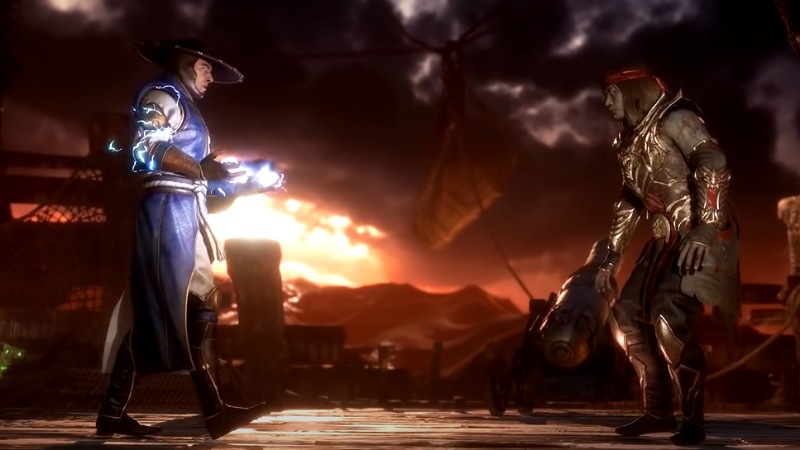 Raiden and Liu Kang MK11