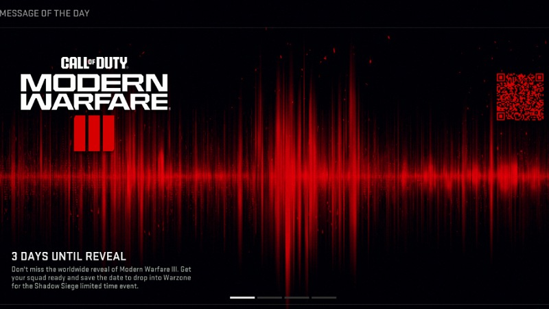 MW3 Reveal Event