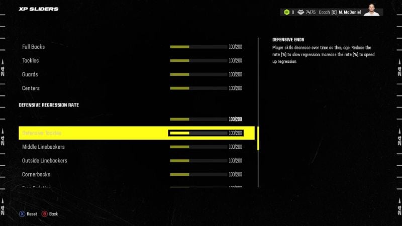 How To Use Sliders in Madden 24 (& What They Do)