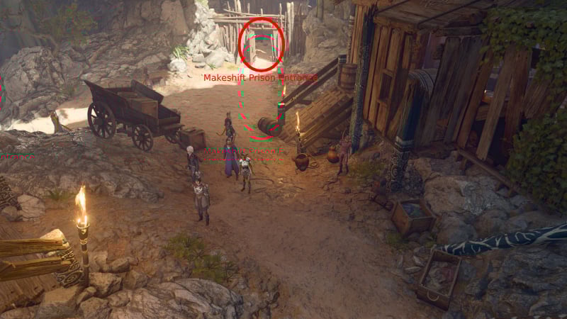 Makeshift Prison Druid Grove