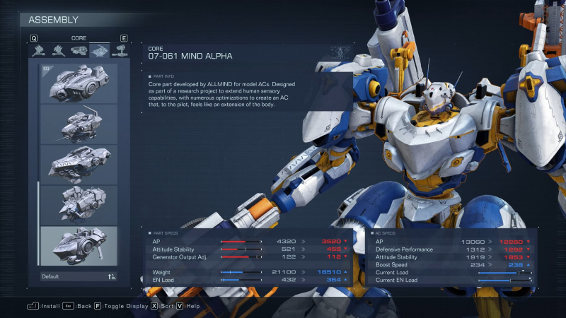 Mind-Alpha Core Part