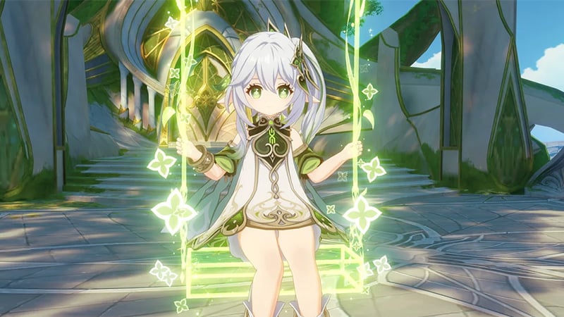 Nahida is new but would still benefit from a Genshin skin.