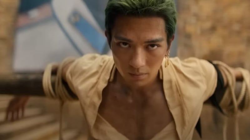 Netflix live-action One Piece Zoro, played by Mackenyu Arata