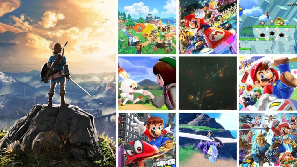 Top 10 Best Selling Nintendo Switch Games of All Time, Ranked list of best selling nintendo switch games