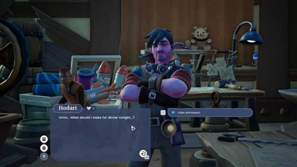 Where Is Hodari in Palia? The player has a conversation with Hodari in Palia