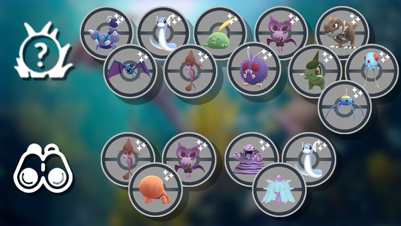 Pokemon Go Noxious Swamp Event All Encounters Plus Field Research