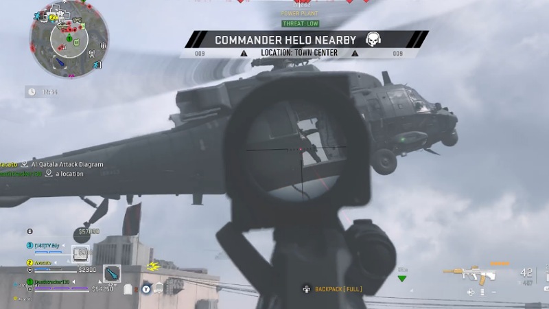 Reinforcement Helicopters in DMZ