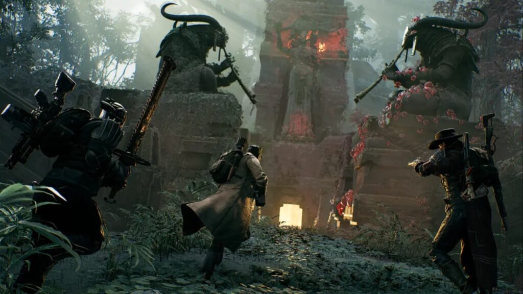 Remnant 2 Coop Party Heading Into Dungeon